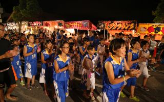 500人が踊る新富津音頭、富津ふるさとまつり
